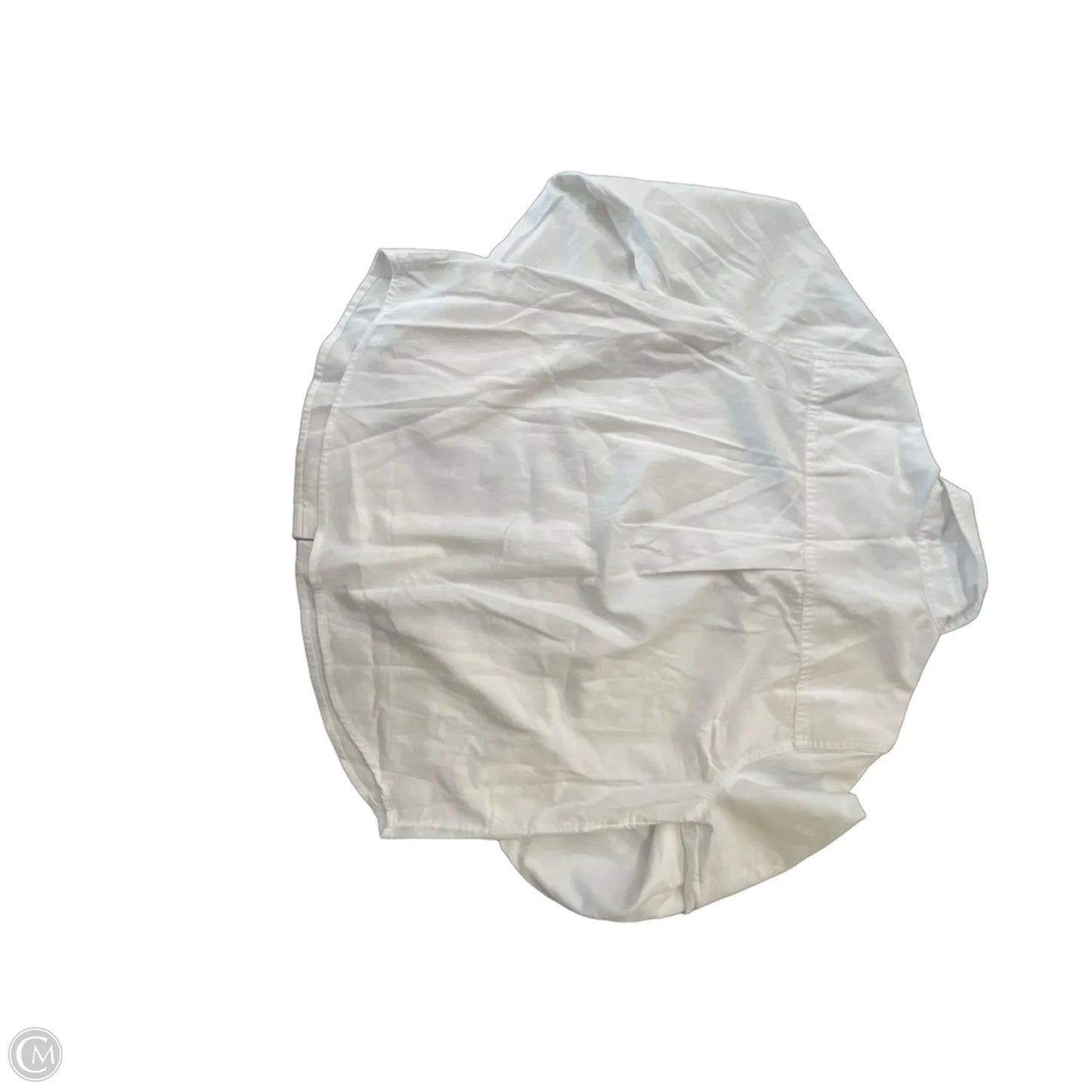 Top Long Sleeve By Madewell In White, Size: L