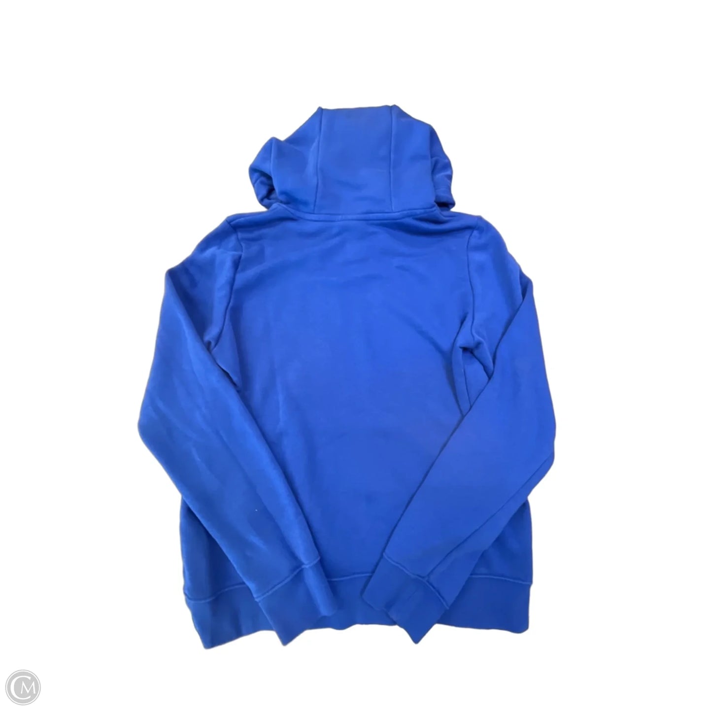 Athletic Sweatshirt Hoodie By Nike Apparel In Blue, Size: S