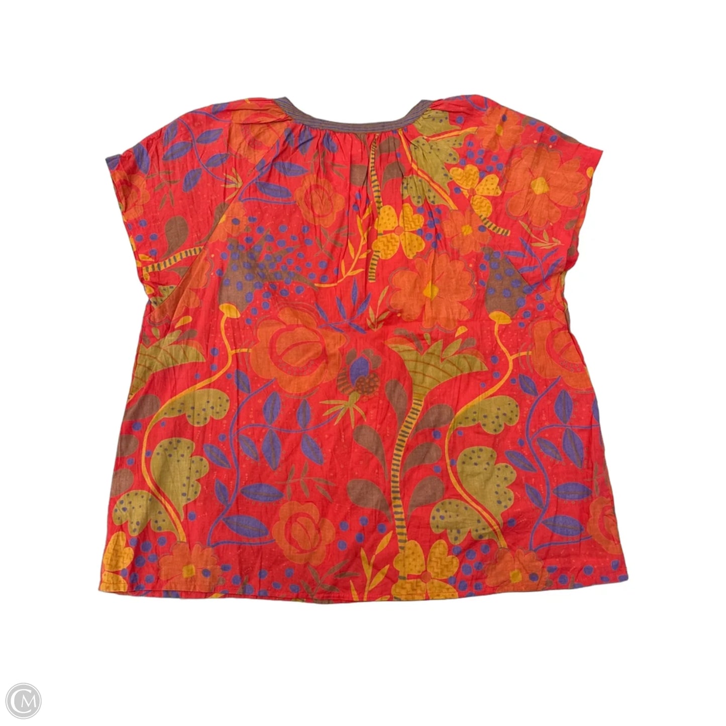 Top Short Sleeve By Velvet In Red, Size: Xs