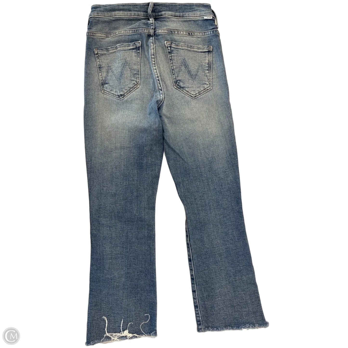 Jeans Cropped By Mother In Blue Denim, Size: 2