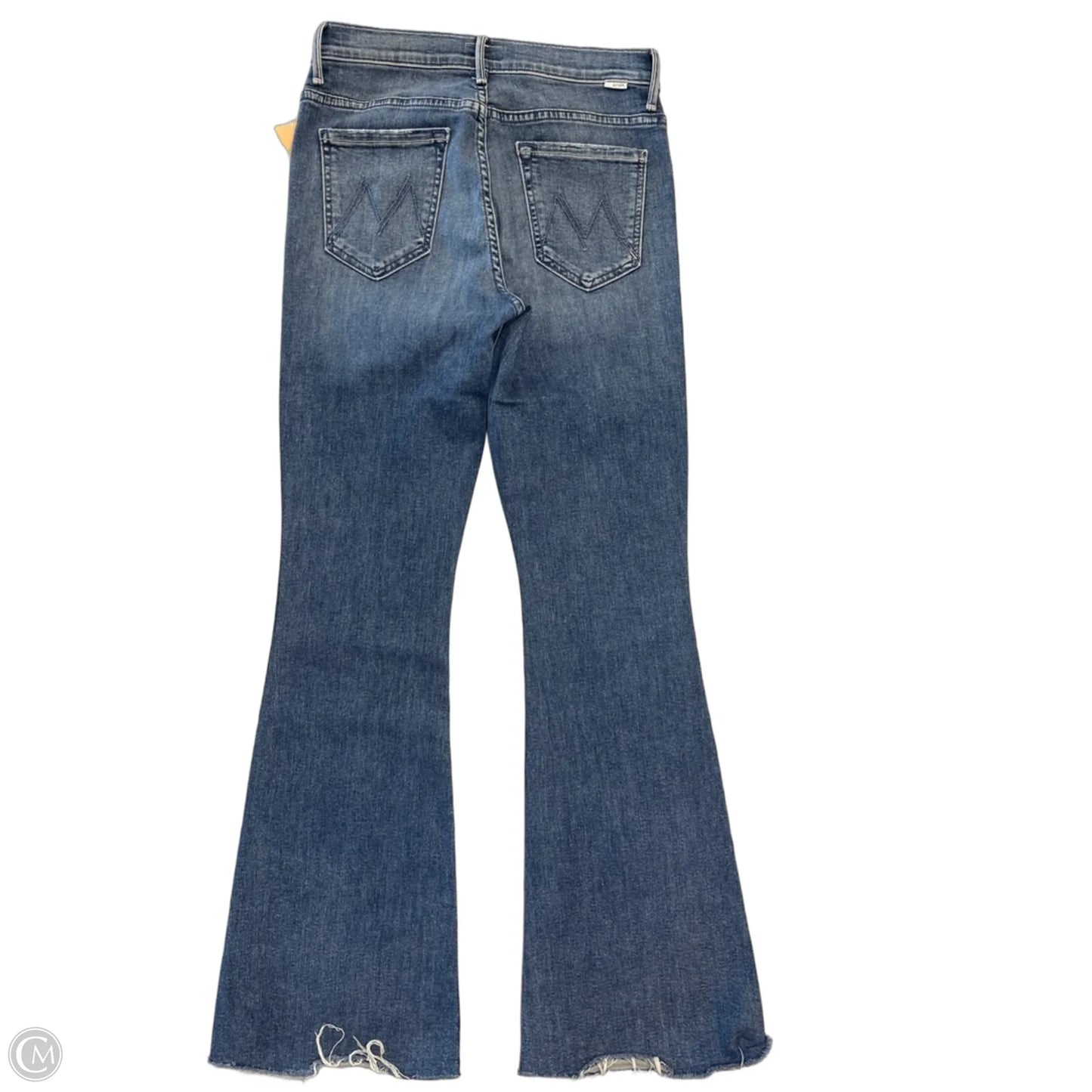Jeans Flared By Mother In Blue Denim, Size: 4