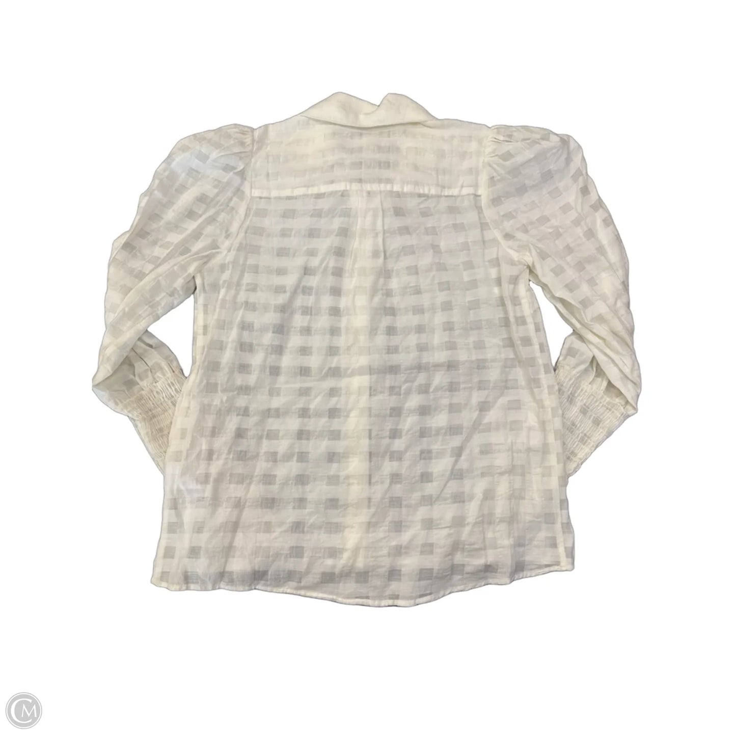 Top Long Sleeve By Maeve In Ivory, Size: Xs