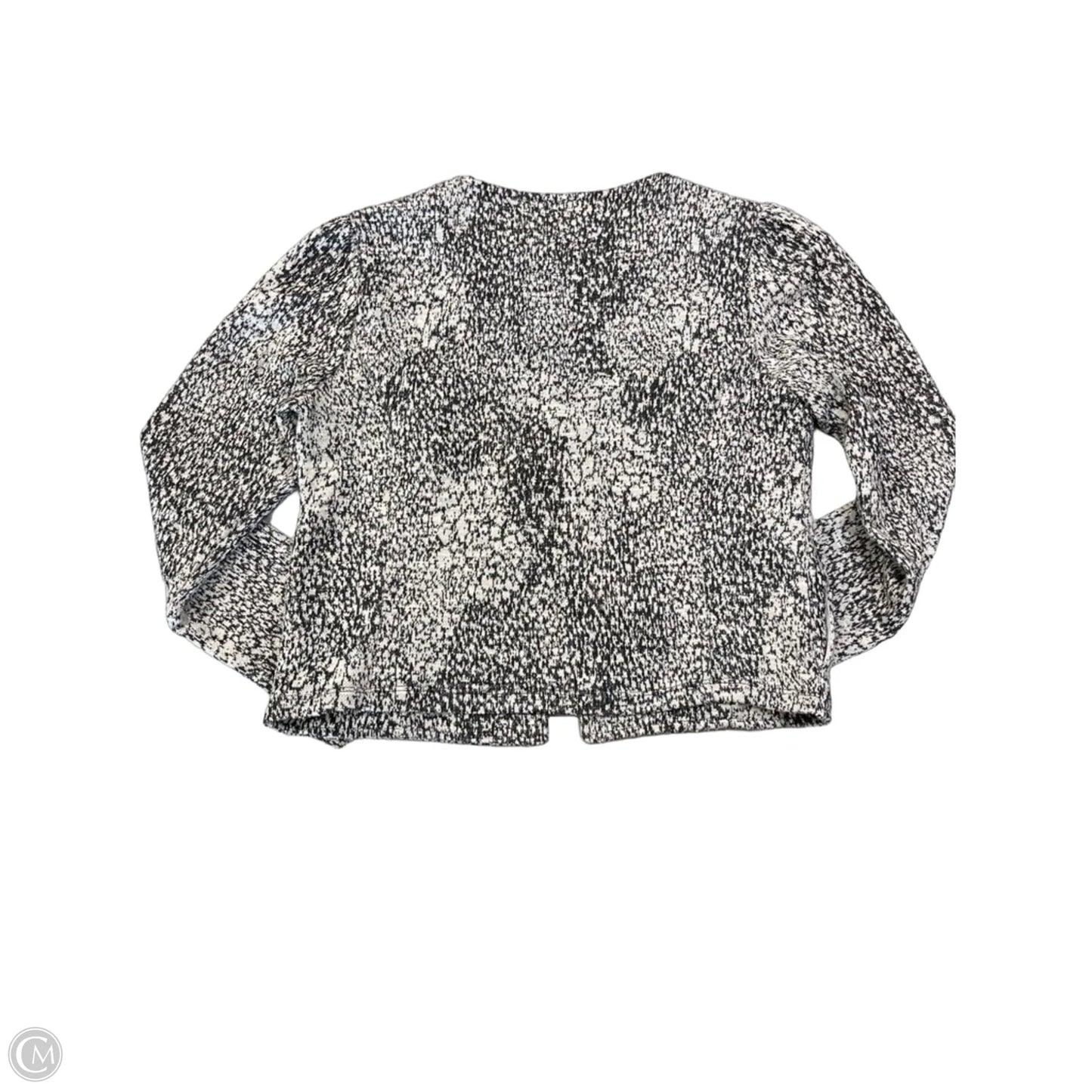 Cardigan By Dolan Left Coast In Black & White, Size: S