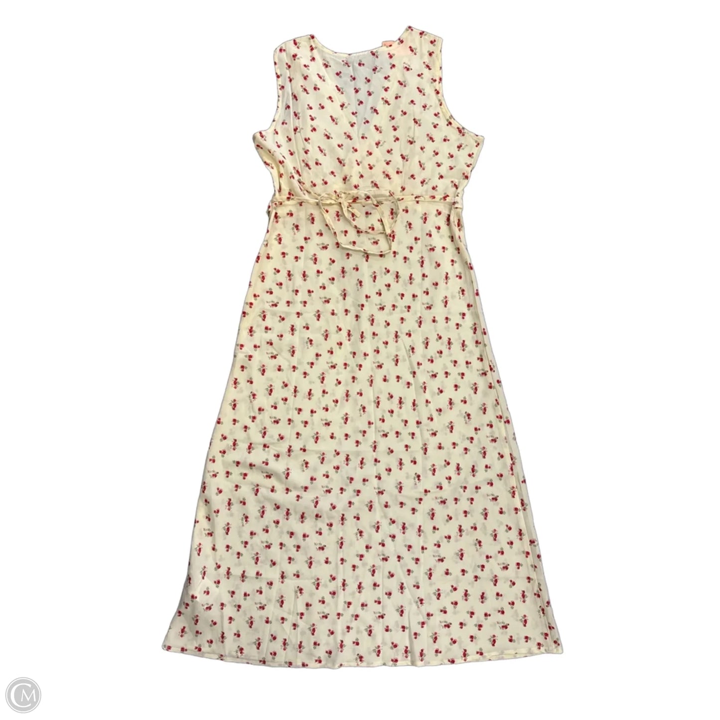 Dress Casual Midi By Clothes Mentor In Floral Print, Size: M