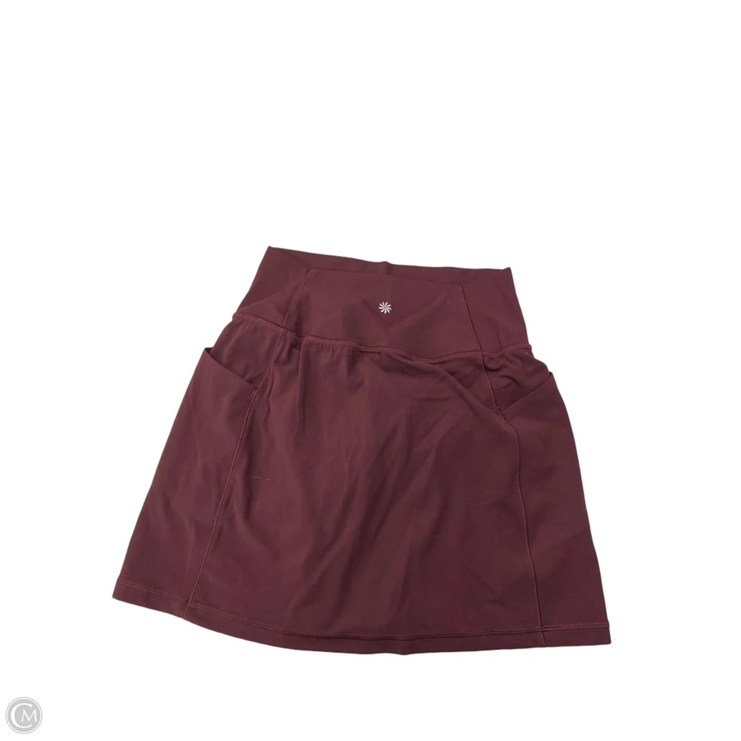 Athletic Skirt By Athleta In Maroon, Size: Xs