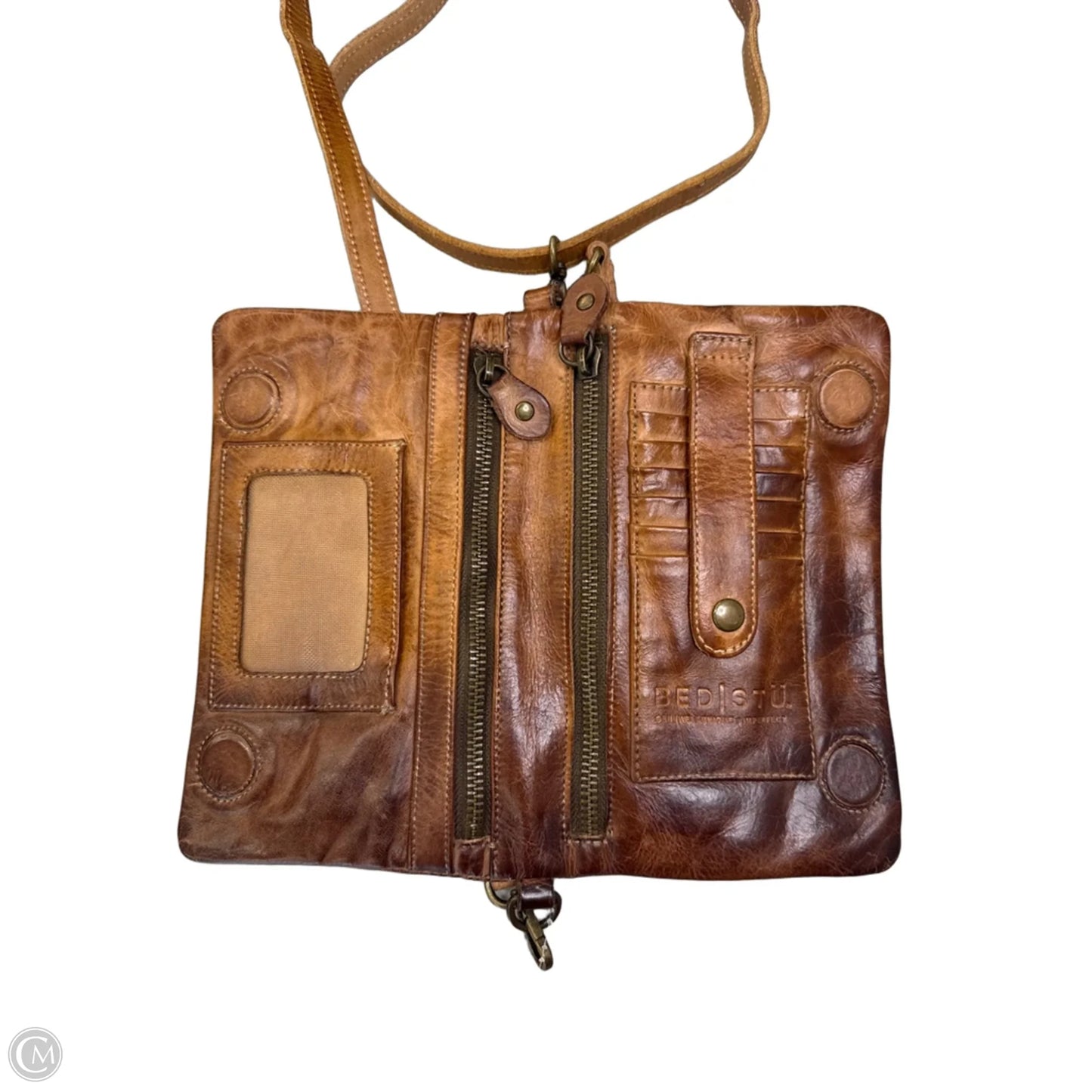 Crossbody Leather By Bed Stu, Size: Small