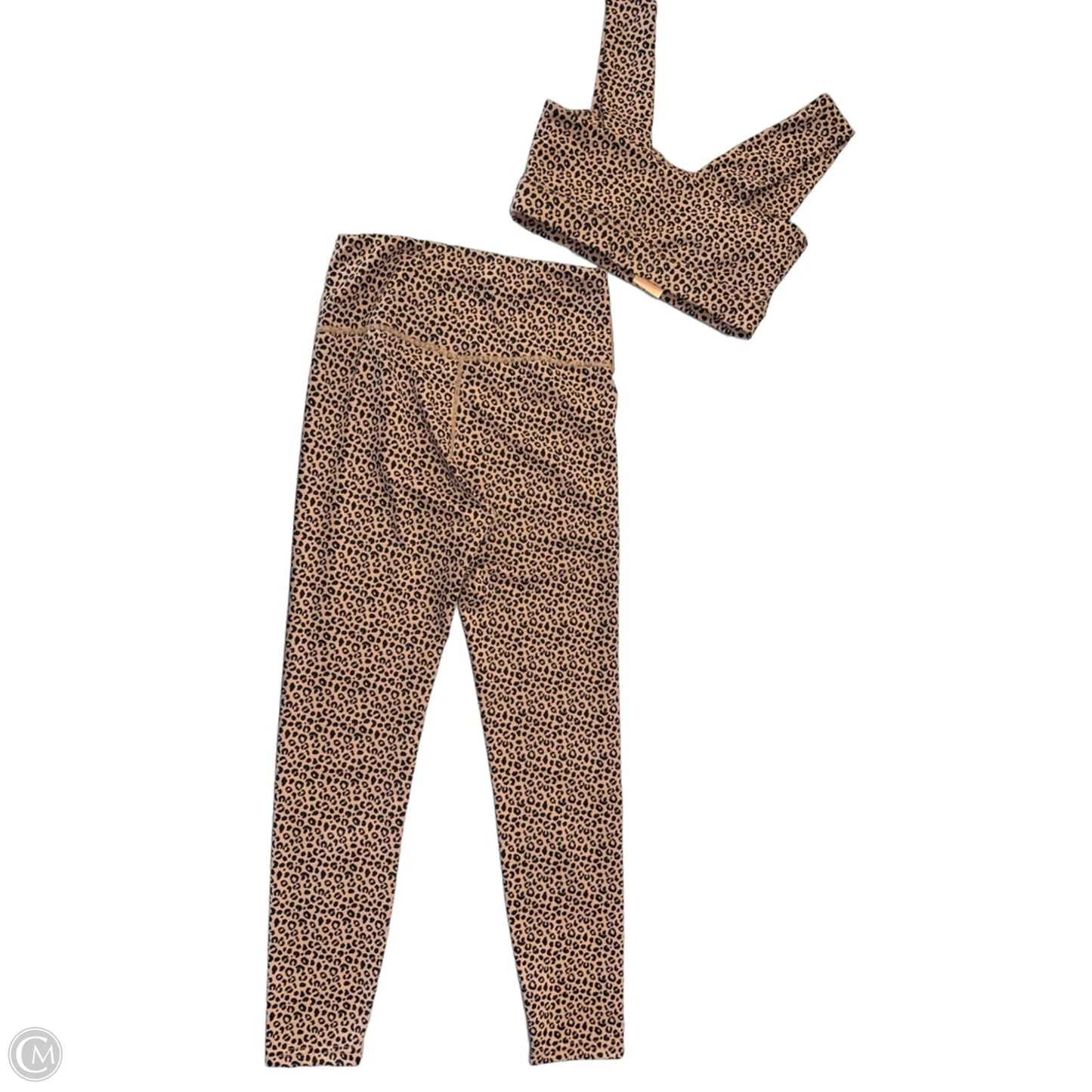 Athletic Pants 2pc By Clothes Mentor In Animal Print, Size: S