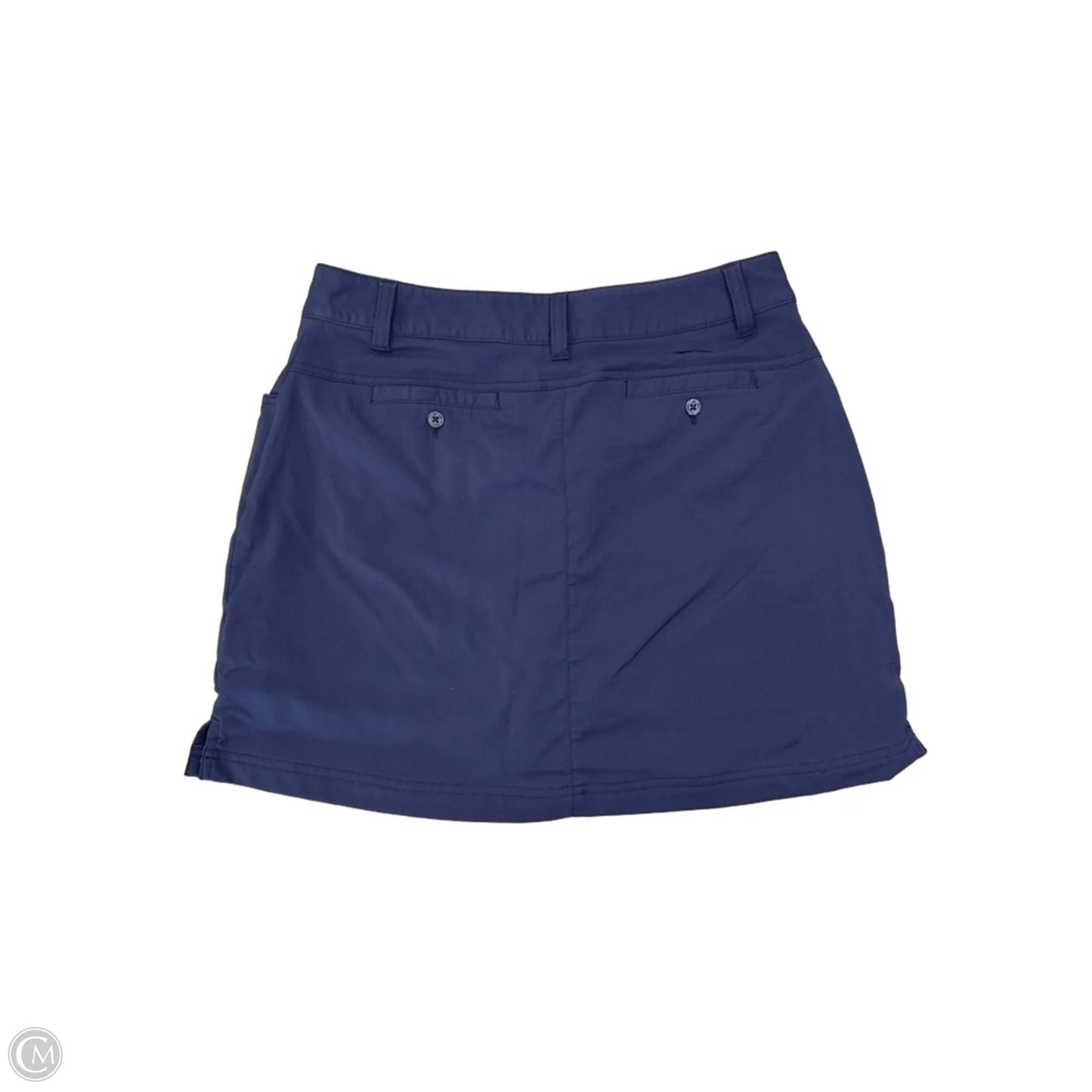 Athletic Skirt By Slazenger In Navy, Size: Xs