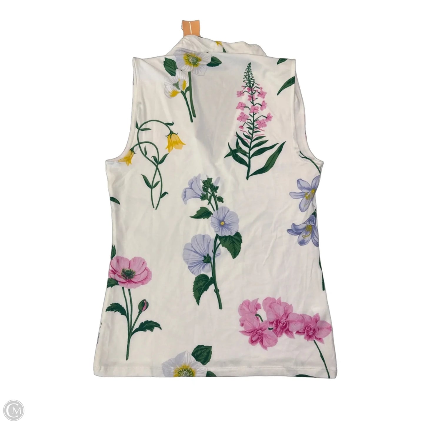 Top Sleeveless By Ann Taylor In Floral Print, Size: S