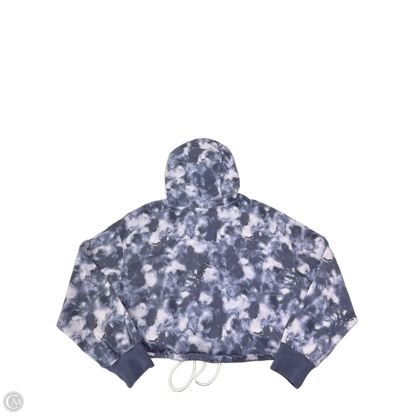 Athletic Jacket By Nike Apparel In Tie Dye Print, Size: M
