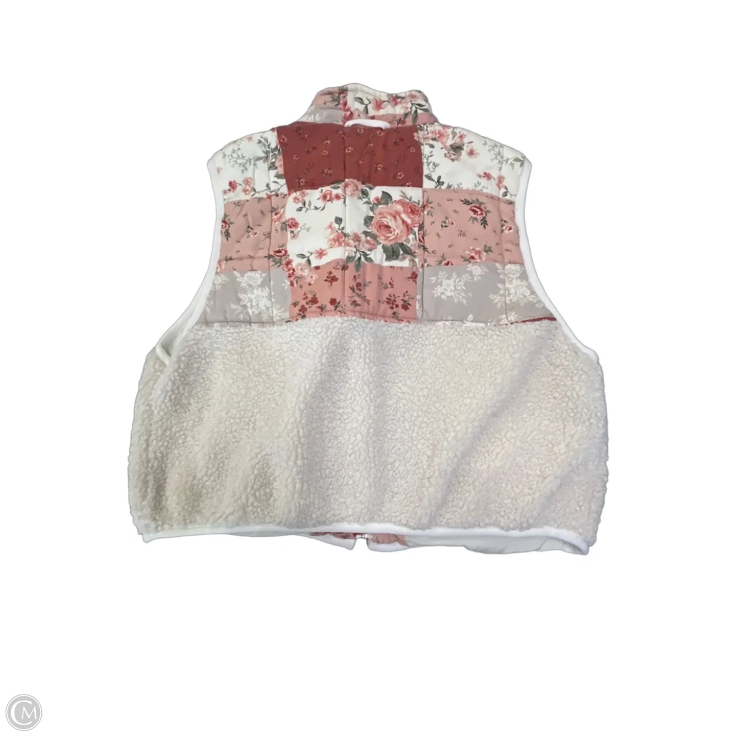 Vest Puffer & Quilted By Altard State In Floral Print, Size: M