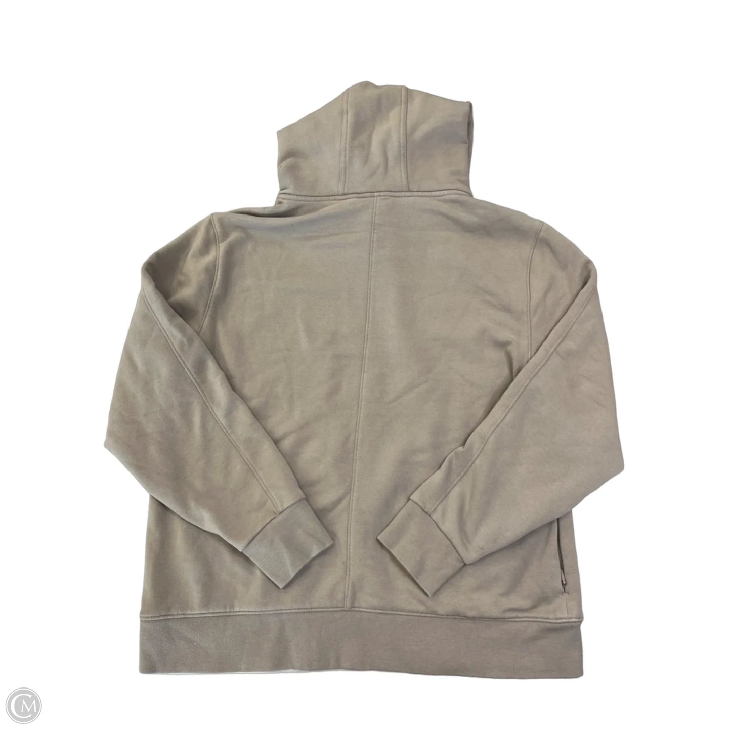Athletic Sweatshirt Hoodie By Athleta In Brown, Size: M