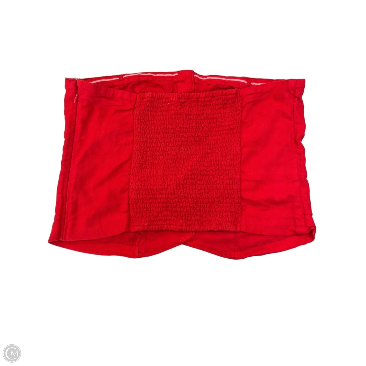 Top Sleeveless By Abercrombie And Fitch In Red, Size: Xl
