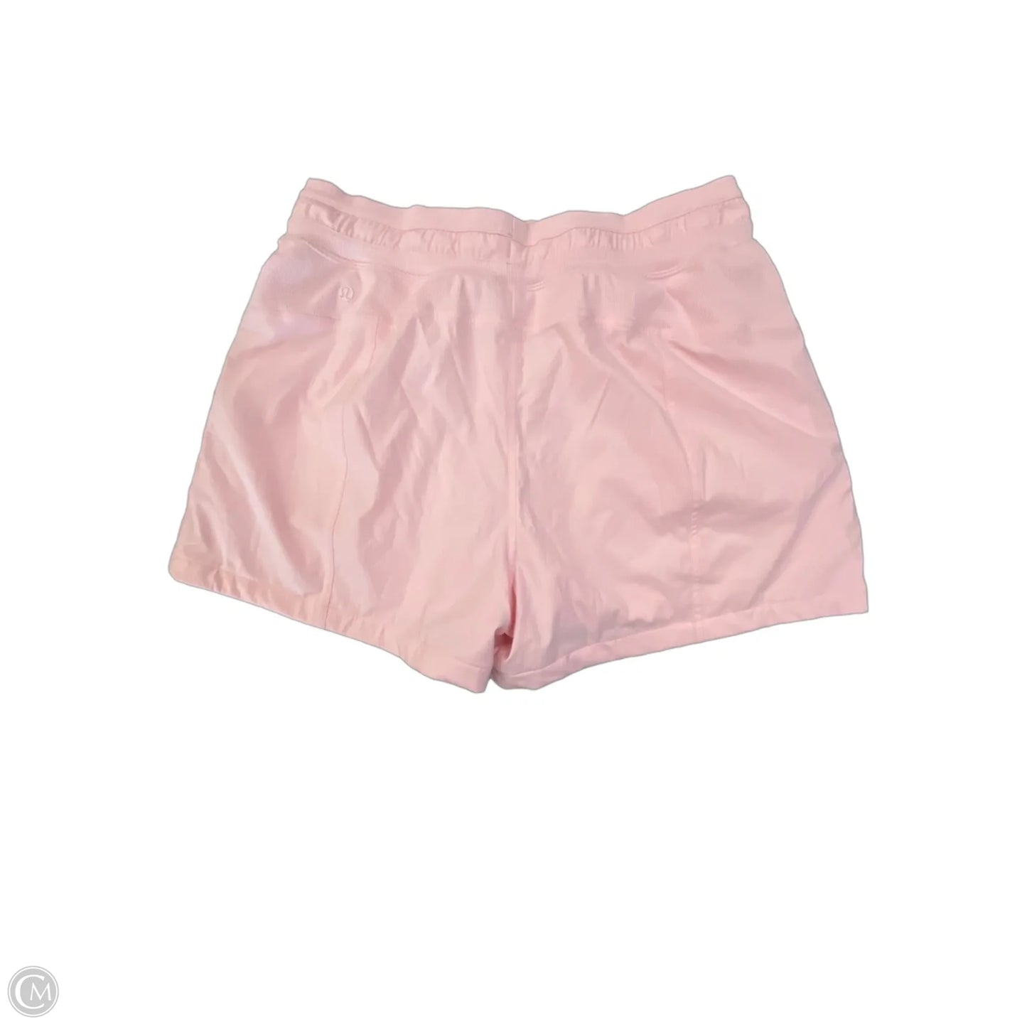 Athletic Shorts By Lululemon In Pink, Size: M