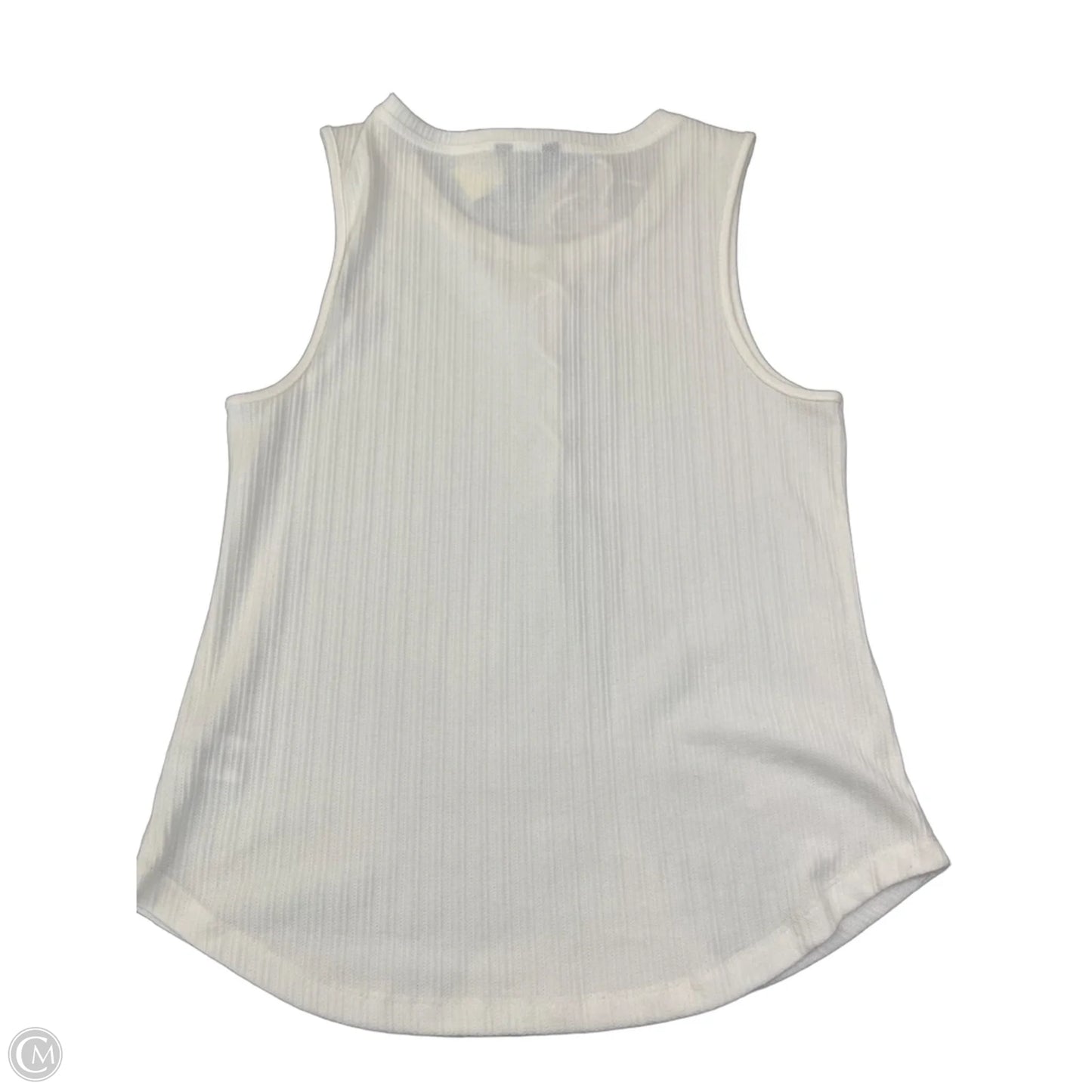 Tank Top Designer By Frye In White, Size: M