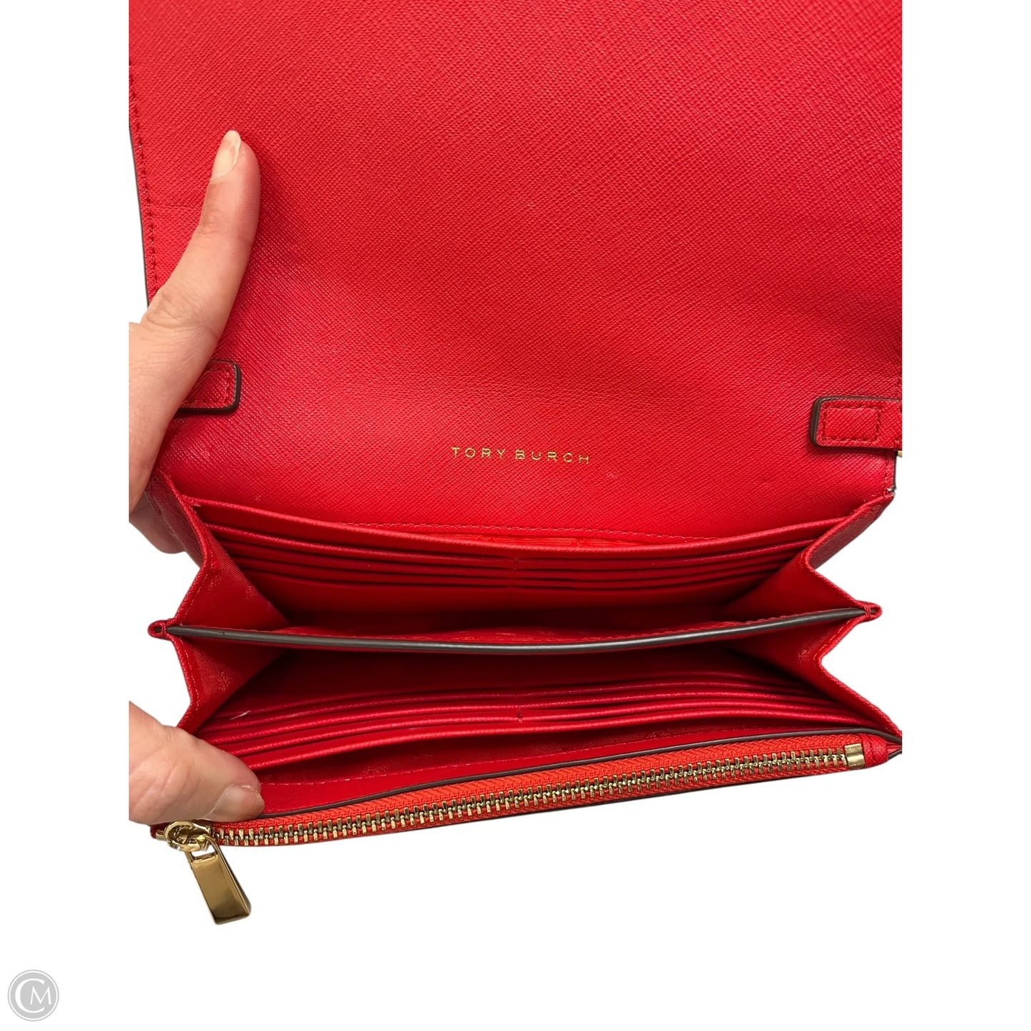 Clutch Designer By Tory Burch, Size: Small