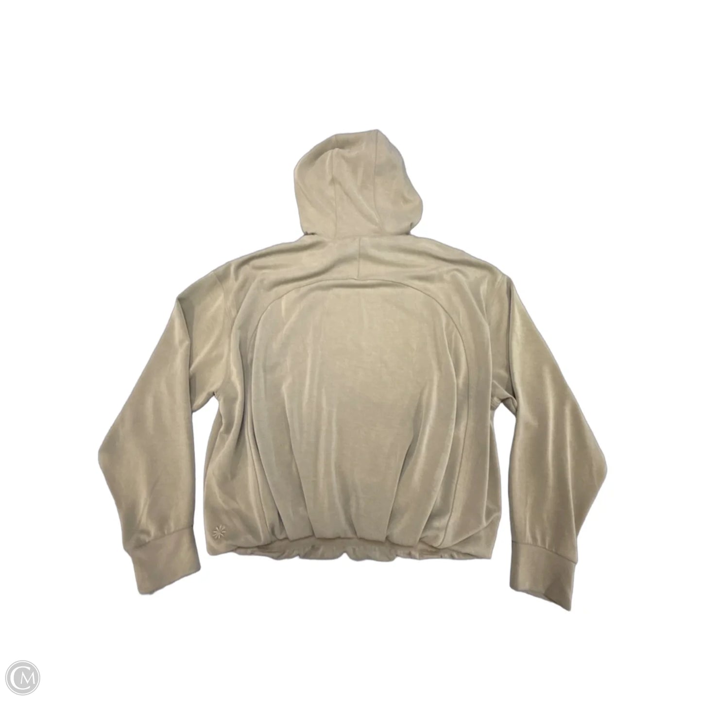 Athletic Sweatshirt Hoodie By Athleta In Green, Size: S