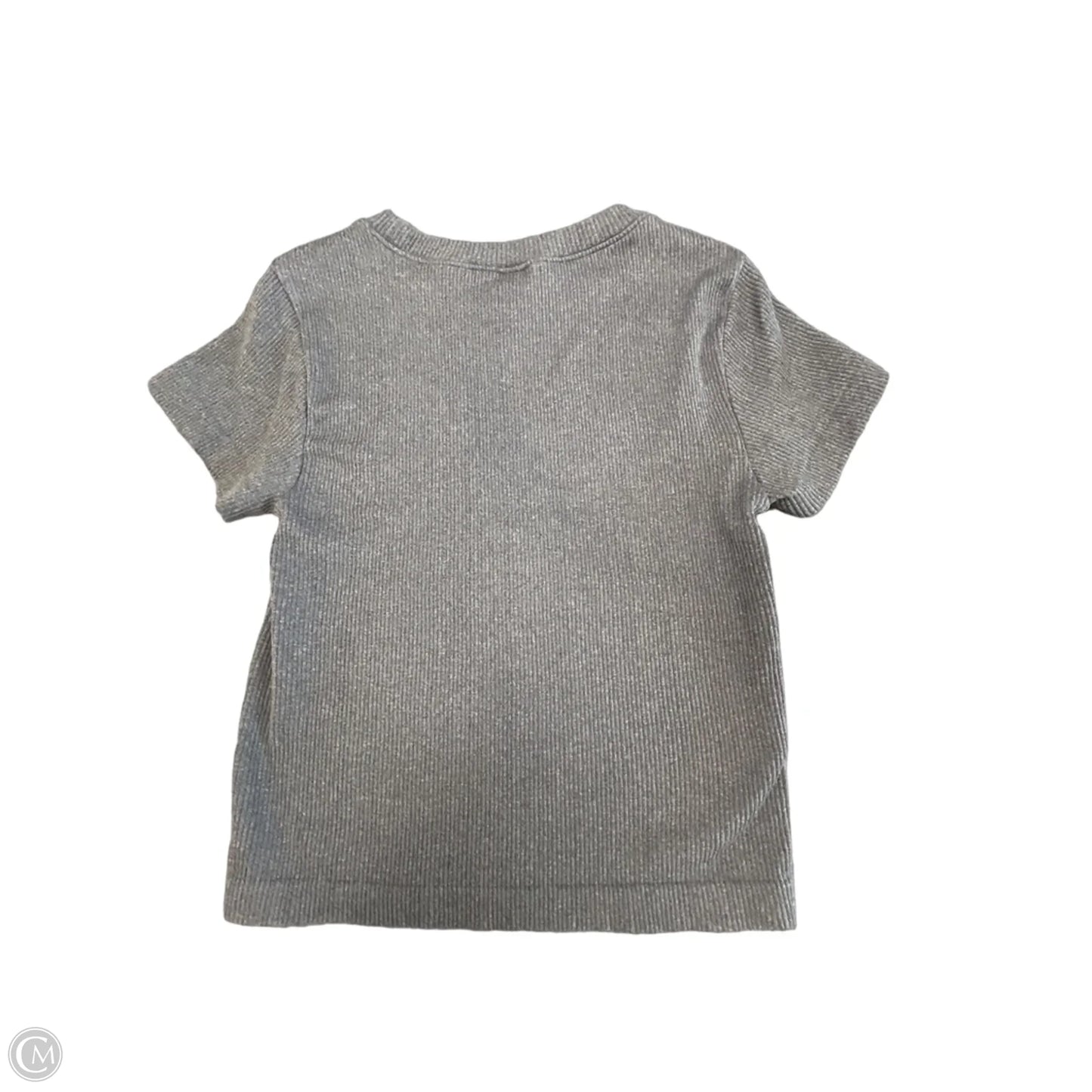 Top Short Sleeve By Old Navy In Grey, Size: L