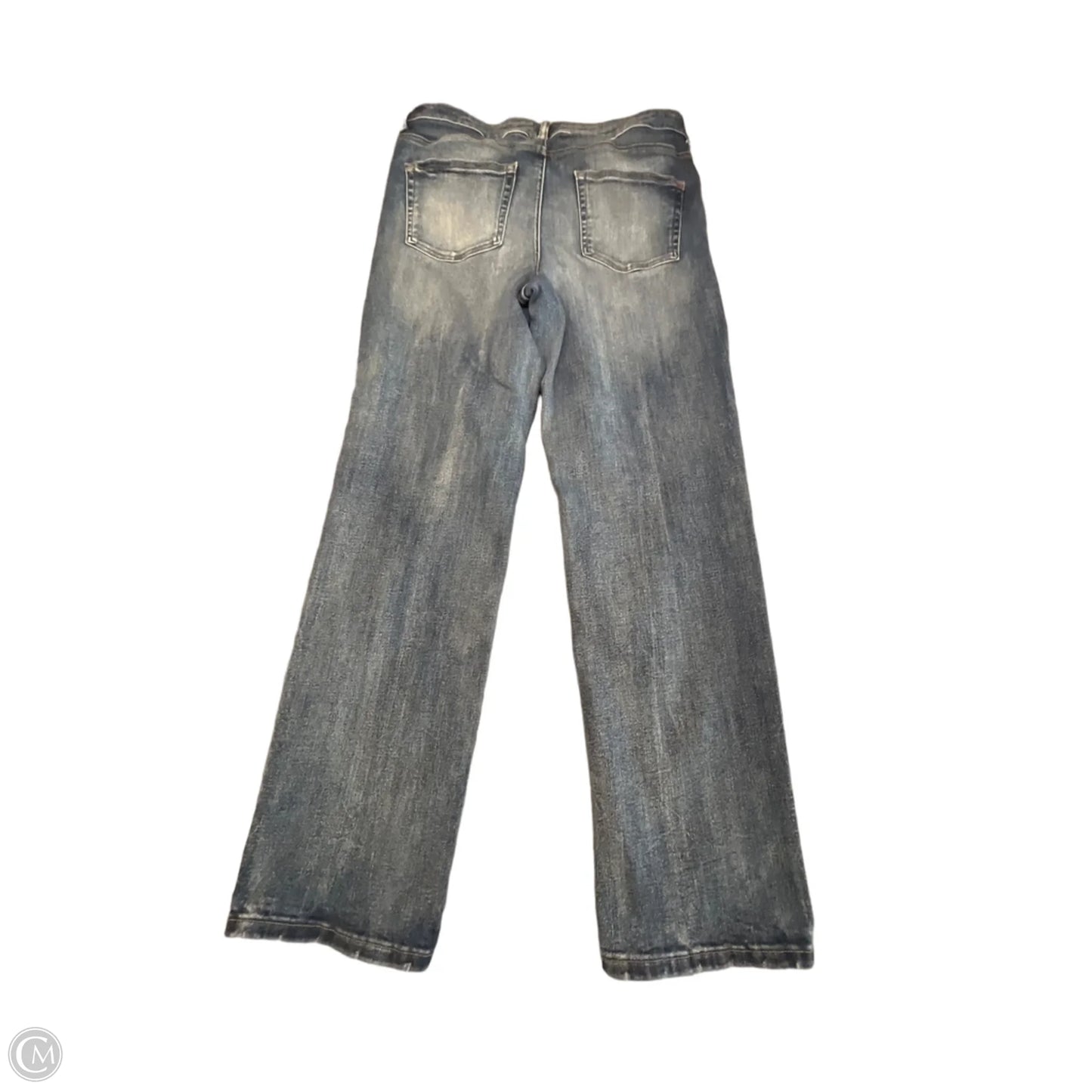 Jeans Straight By Maurices In Blue Denim, Size: 16