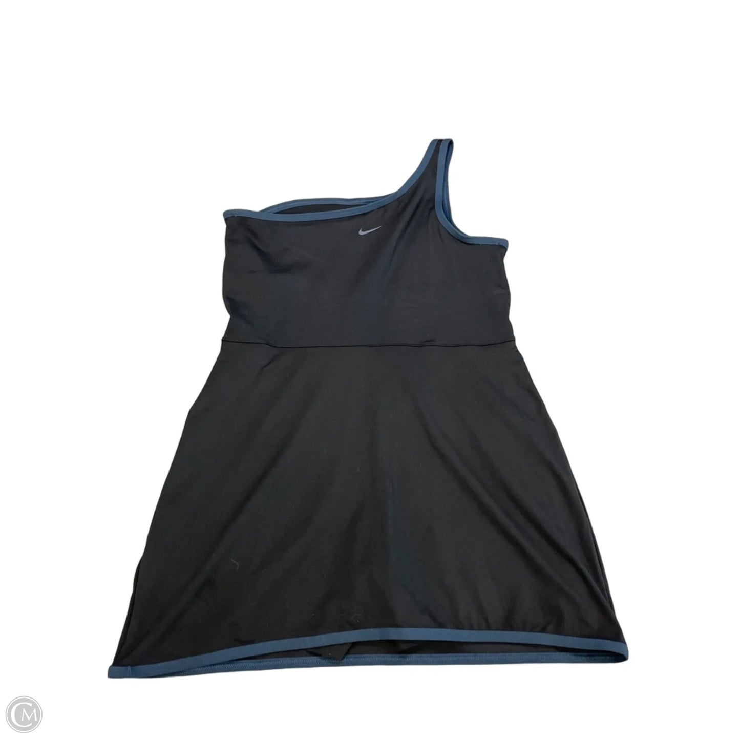 Athletic Dress By Nike Apparel In Black, Size: Xl