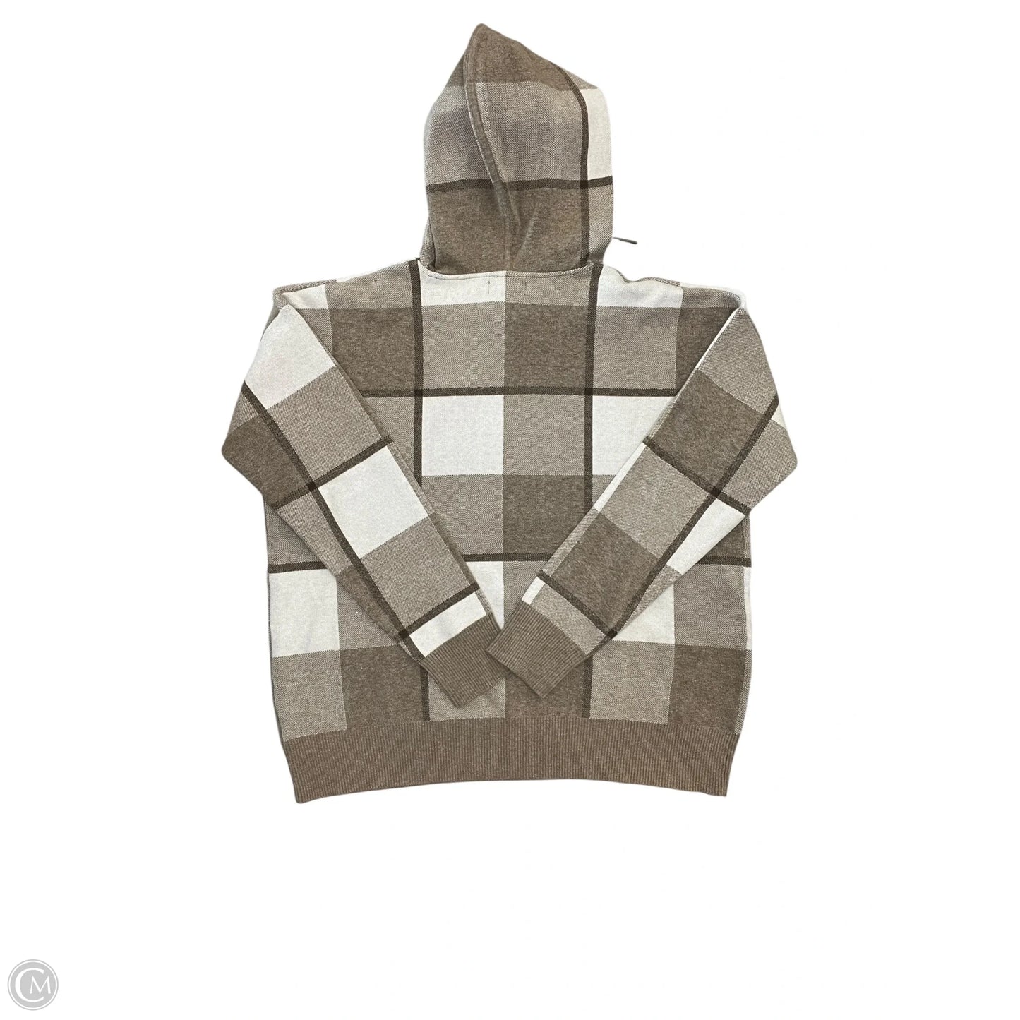Sweatshirt Hoodie By Rachel Roy In Brown, Size: Xl