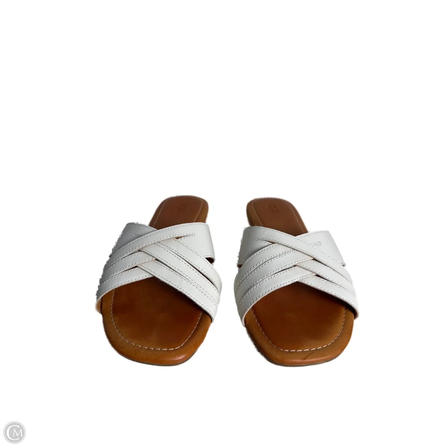 Sandals Designer By Ugg In White, Size: 10