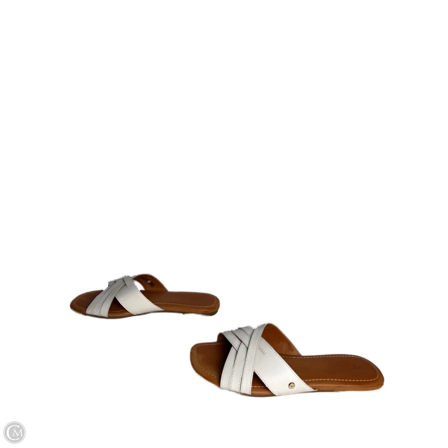 Sandals Designer By Ugg In White, Size: 10