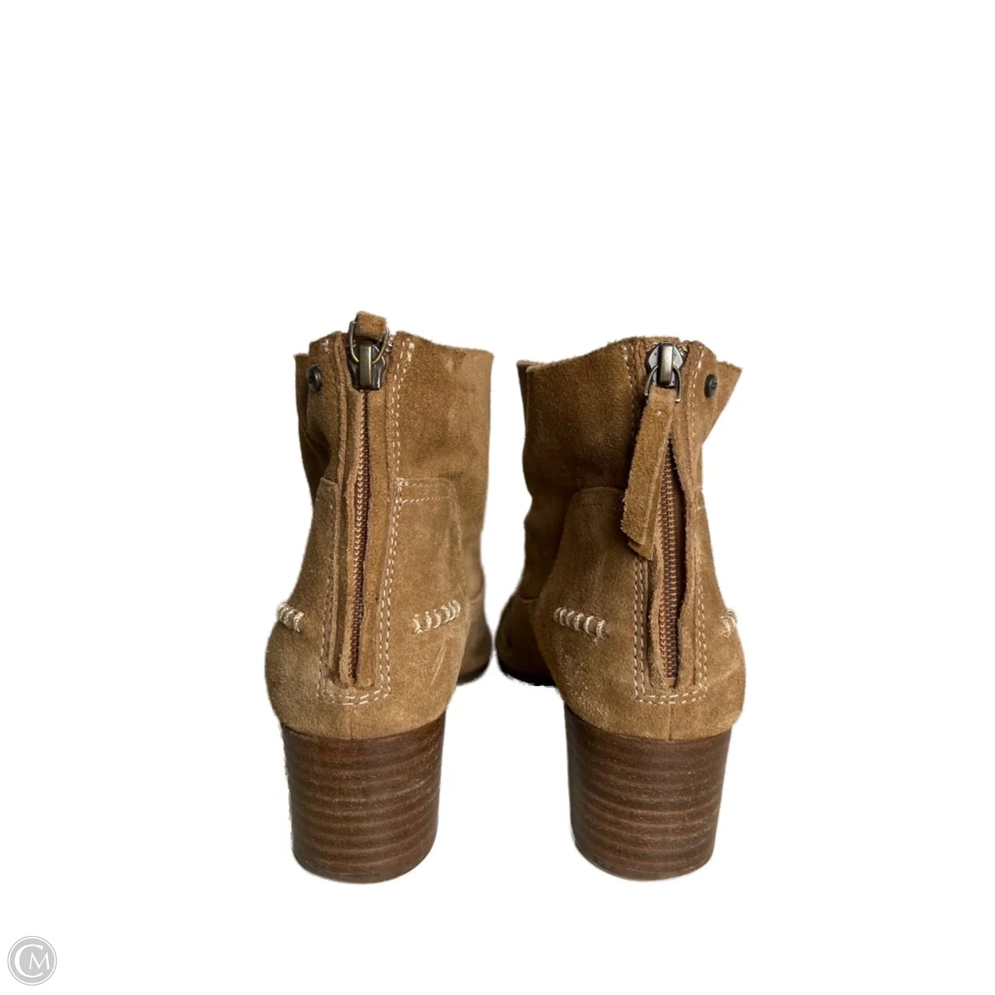Boots Designer By Ugg In Brown, Size: 8