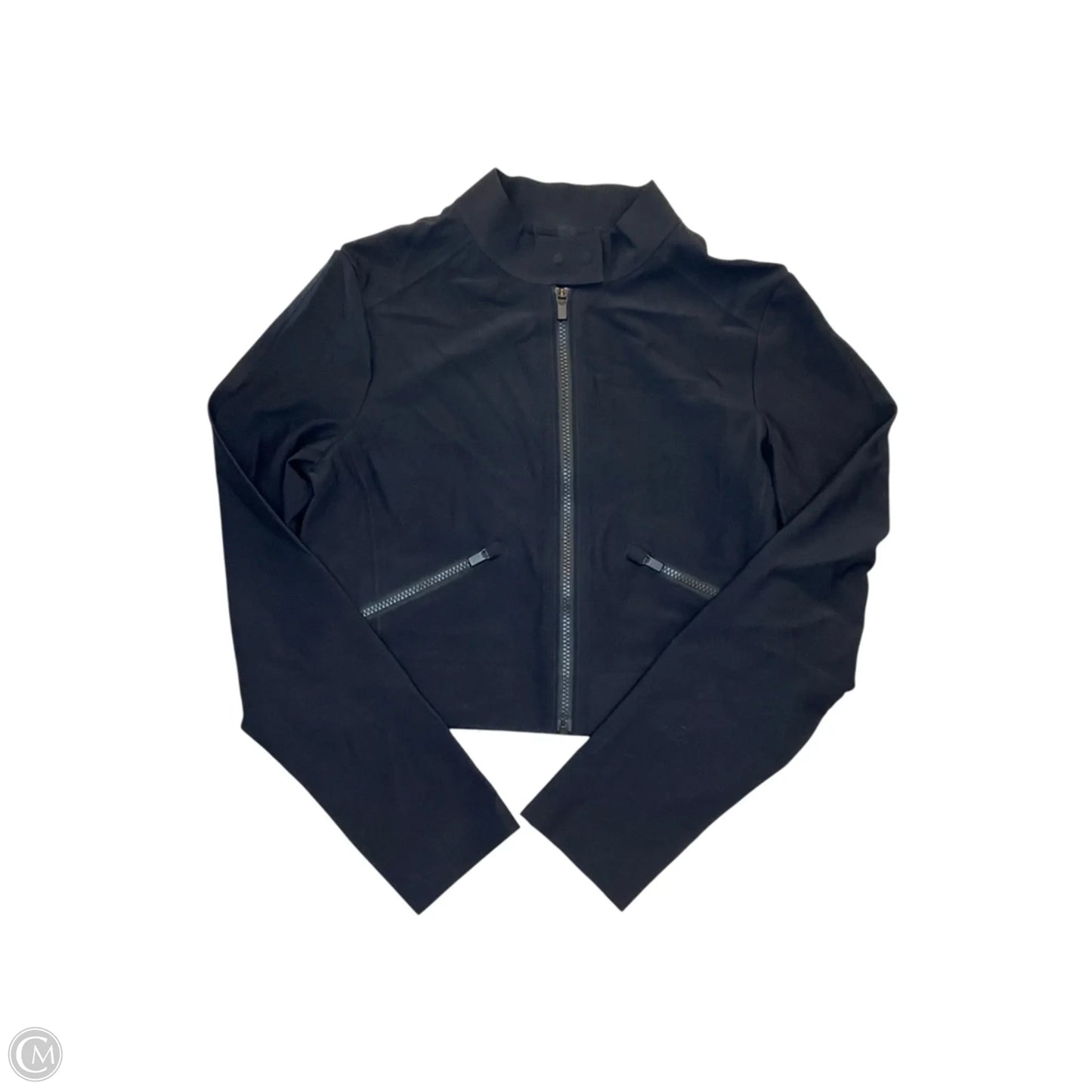Athletic Jacket By Athleta In Black, Size: S