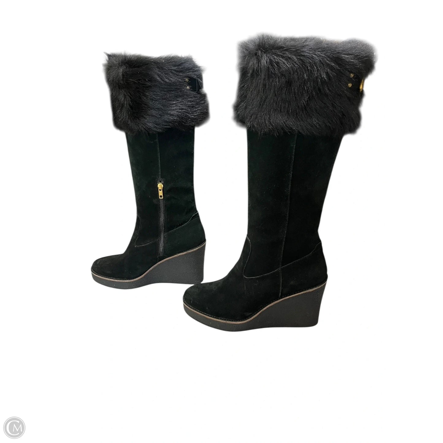 Boots Designer By Ugg In Black, Size: 11