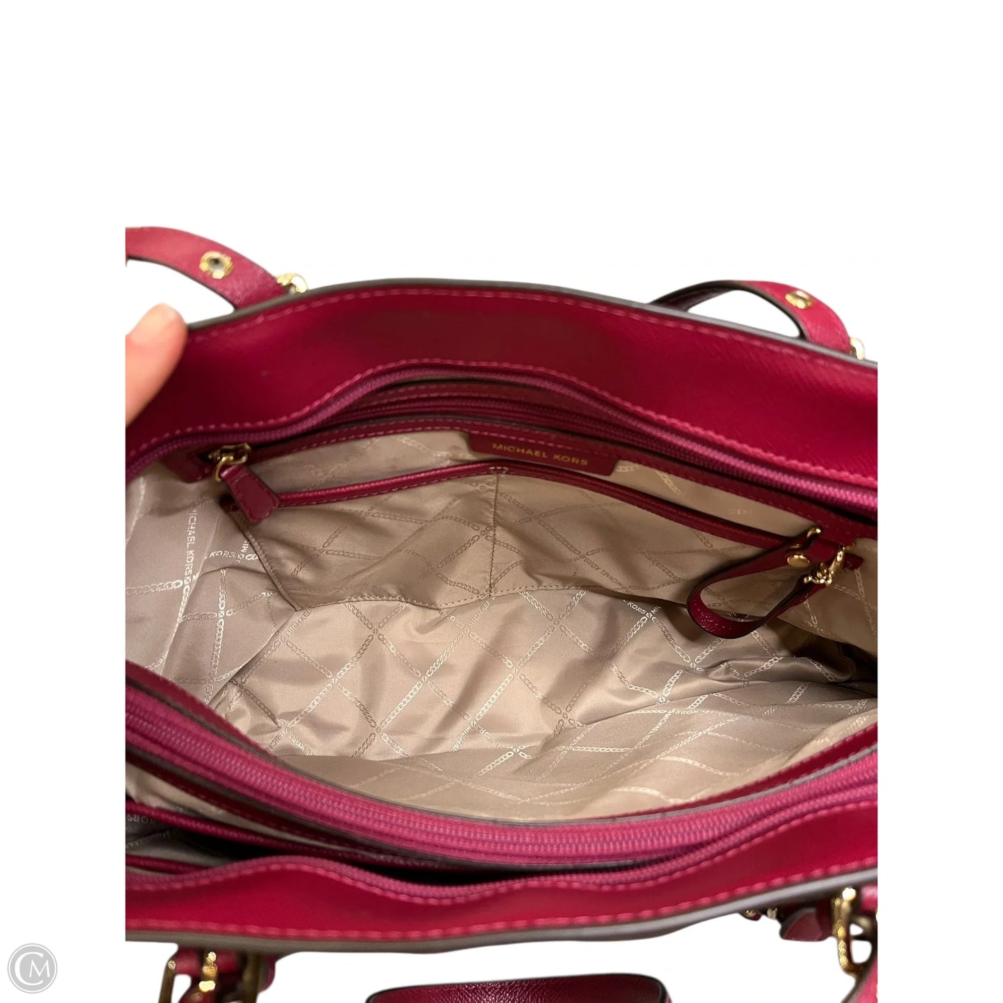 Handbag Designer By Michael Kors, Size: Large