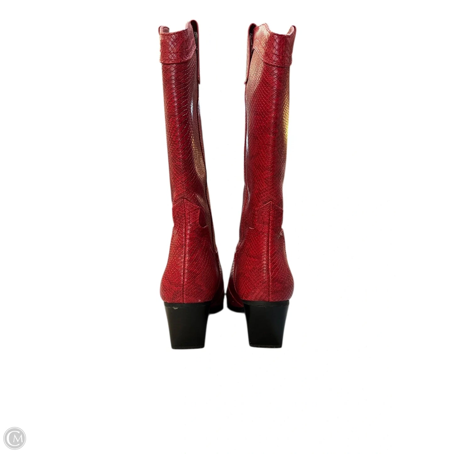 Boots Western By Soda In Red, Size: 9
