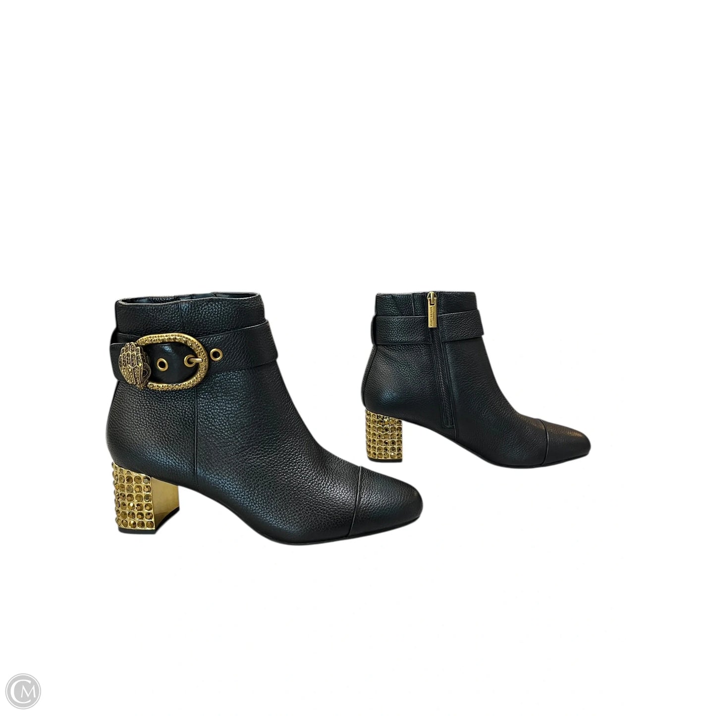 Boots Designer By Kurt Geiger In Black, Size: 8