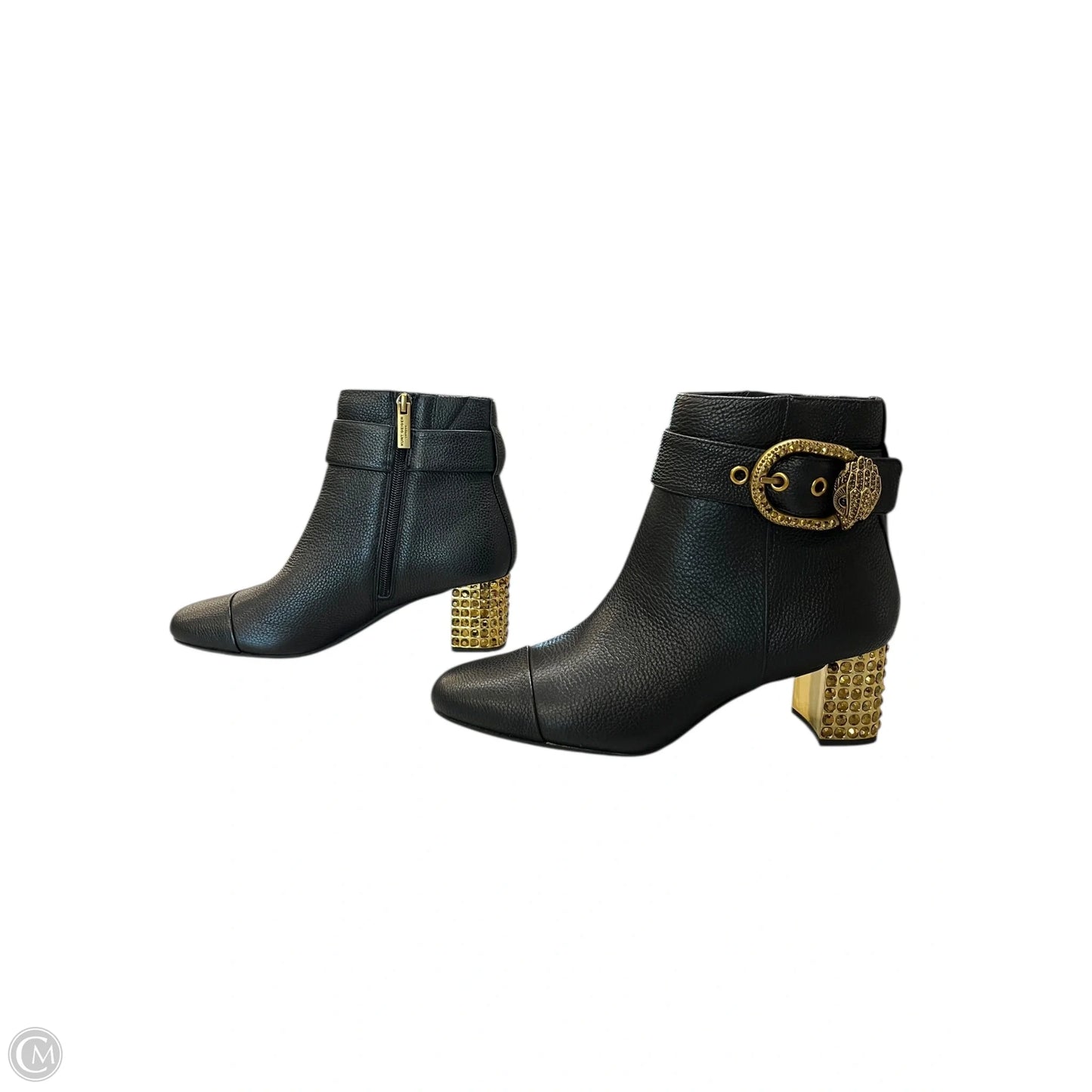 Boots Designer By Kurt Geiger In Black, Size: 8