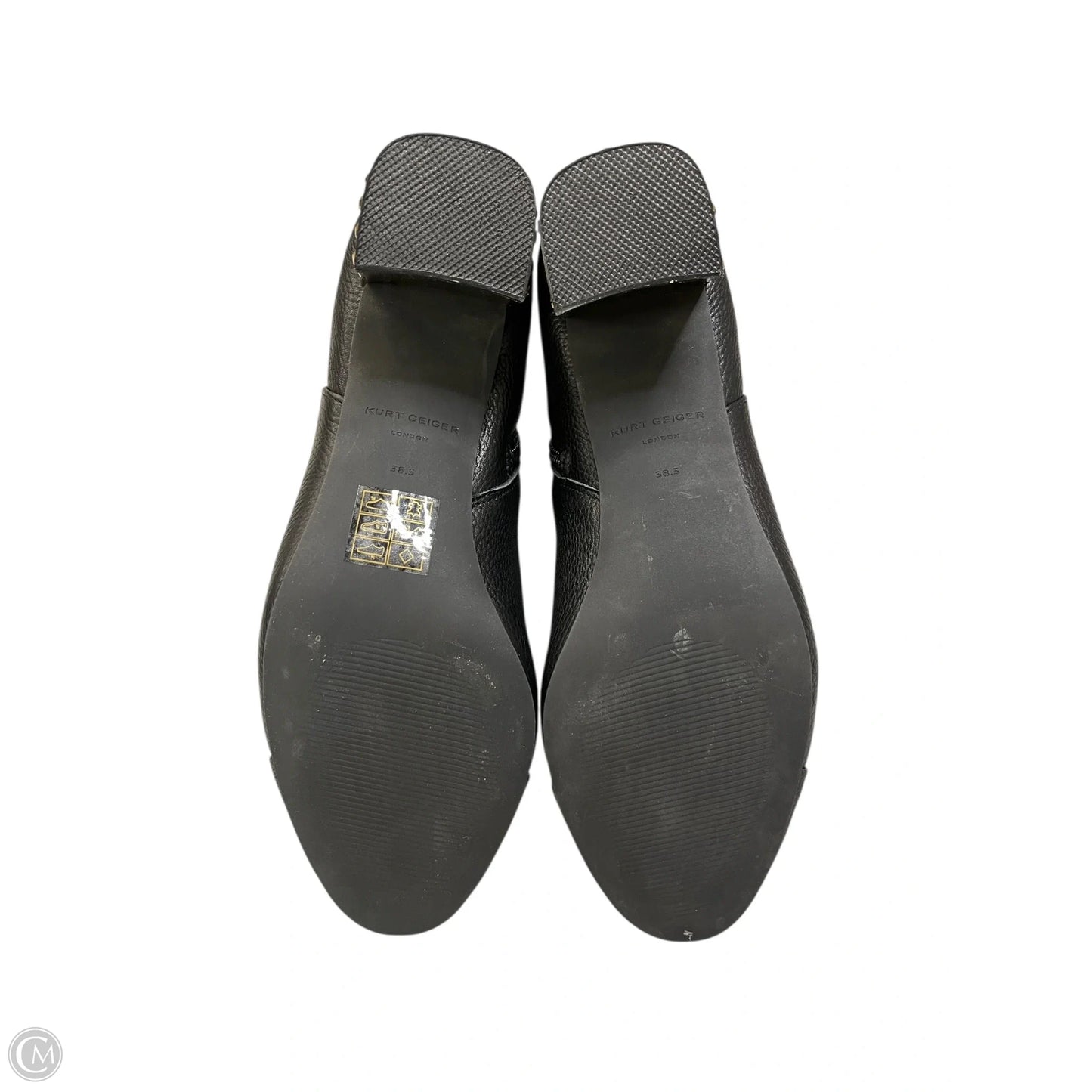 Boots Designer By Kurt Geiger In Black, Size: 8