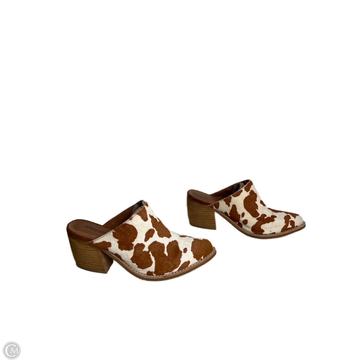 Shoes Heels Block By Jeffery Campbell In Animal Print, Size: 6.5