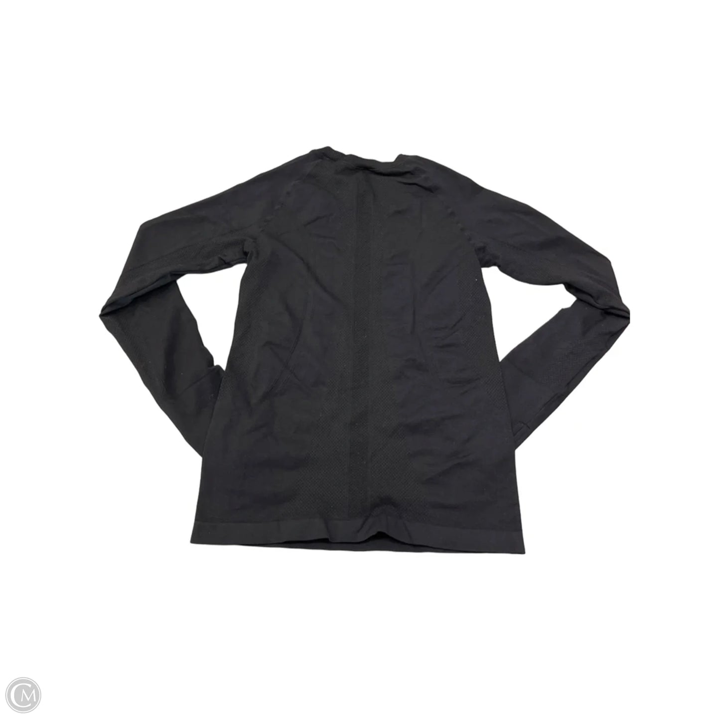 Athletic Top Long Sleeve Crewneck By Clothes Mentor In Black, Size: S