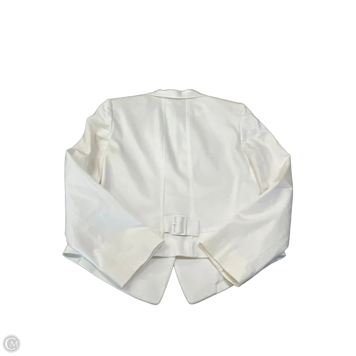 Blazer By Anne Klein In Ivory, Size: S