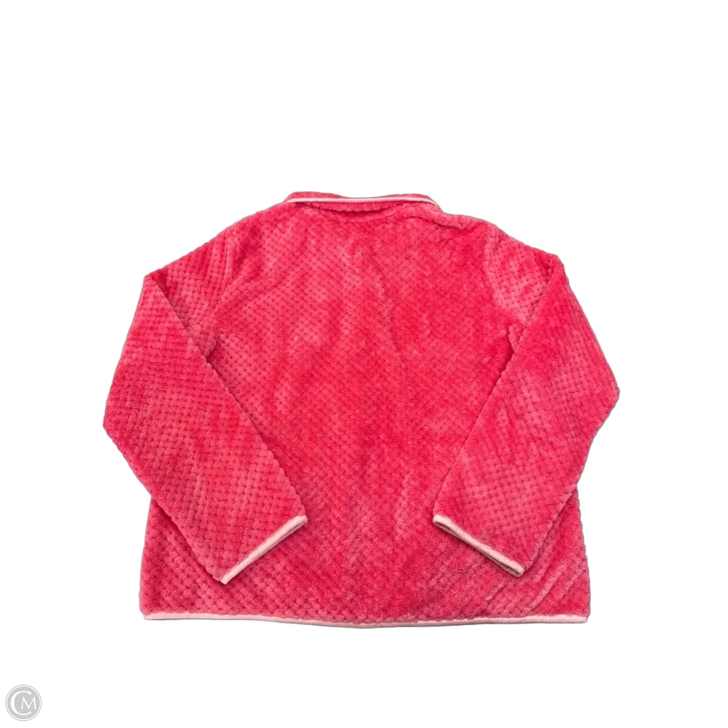 Jacket Fleece By Simply Southern In Pink, Size: Xl