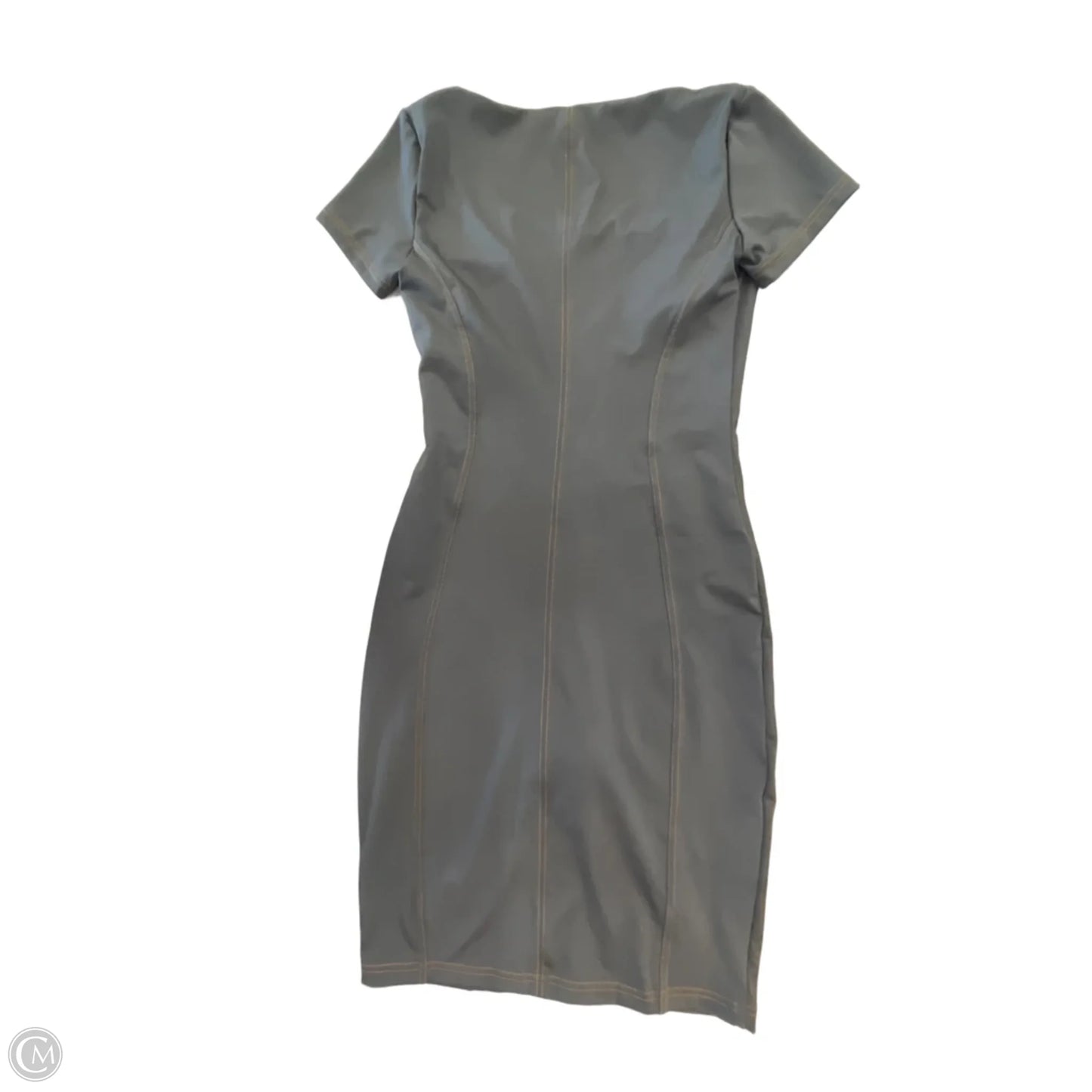 Dress Casual Short By Clothes Mentor In Grey, Size: L