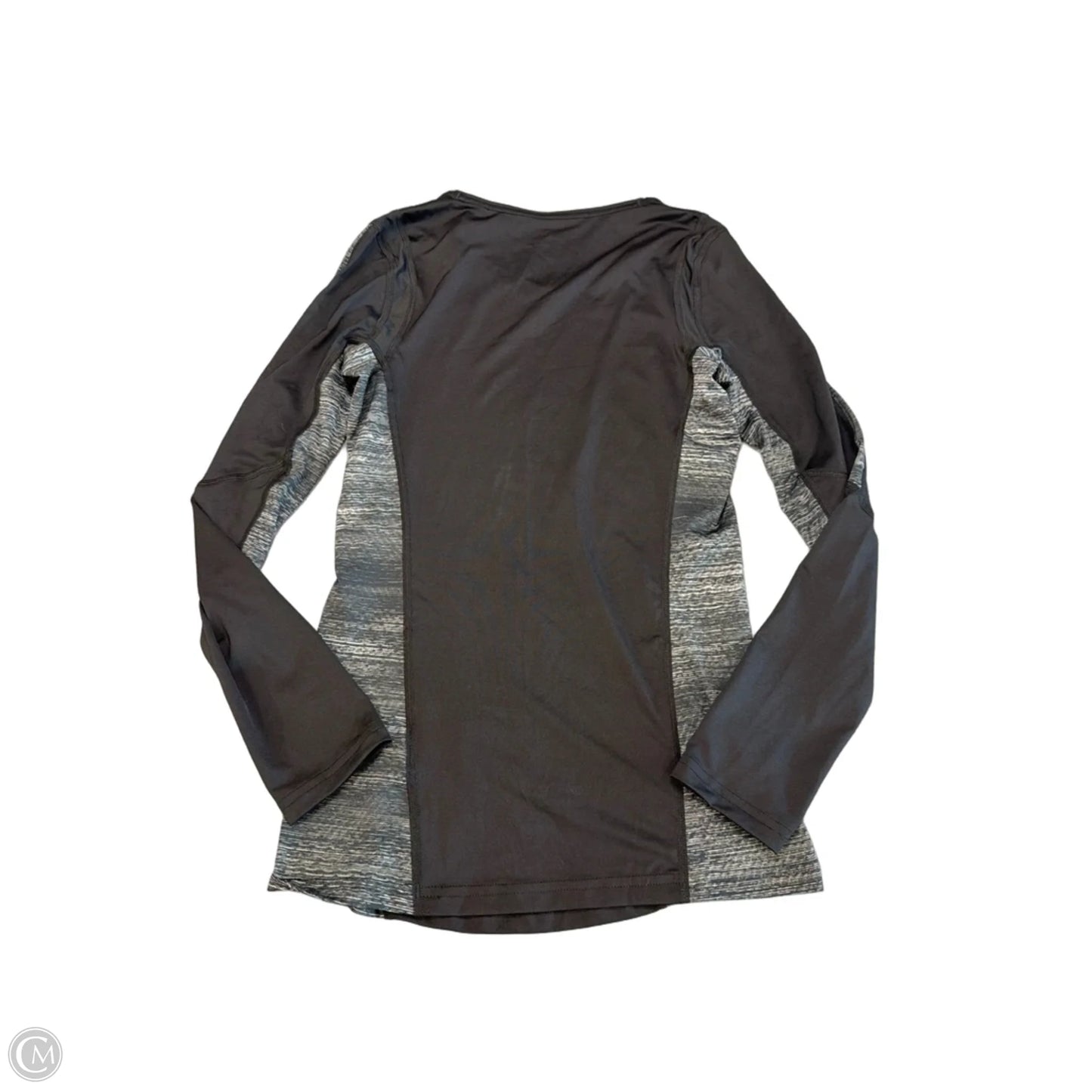 Athletic Top Long Sleeve Crewneck By Adidas In Black, Size: Xs