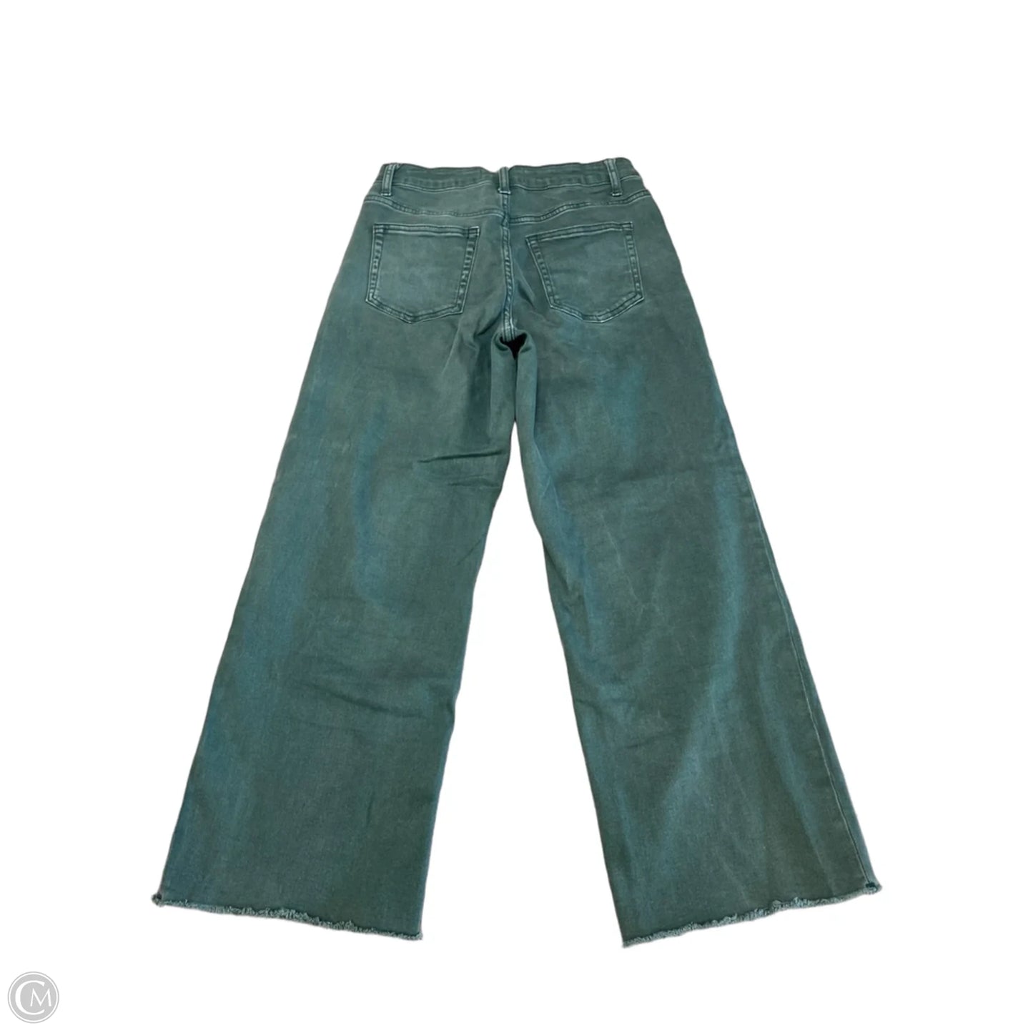 Jeans Straight By Vervet In Teal, Size: 8