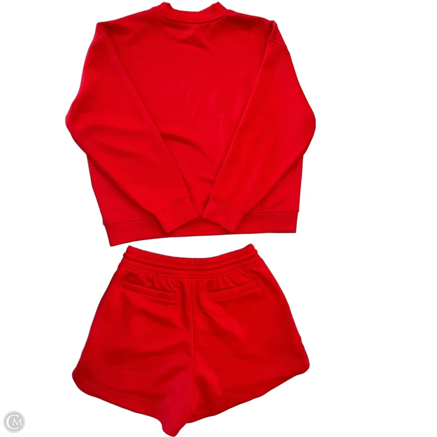 Short Set 2pc By Zenana In Red, Size: M
