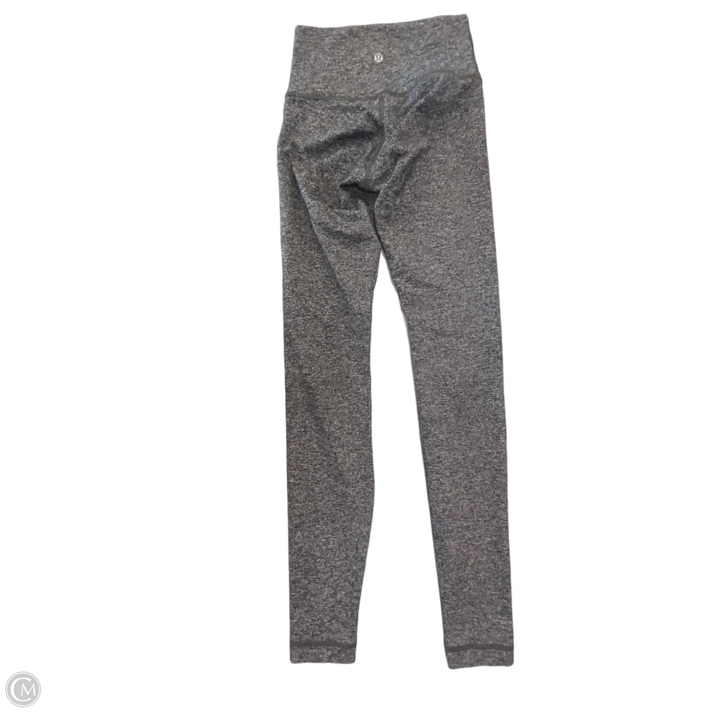 Athletic Leggings By Lululemon In Grey, Size: S