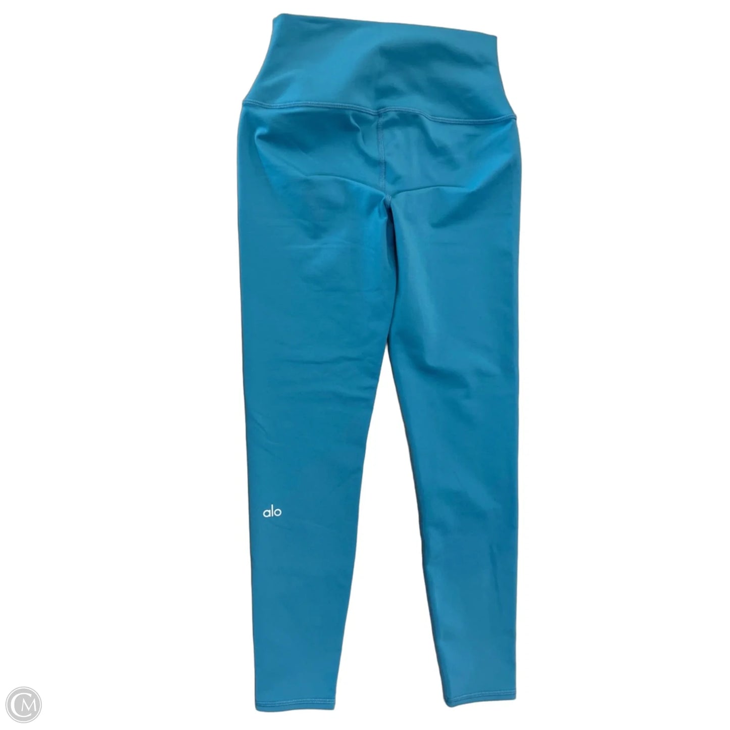 Athletic Leggings By Alo In Aqua, Size: Xs