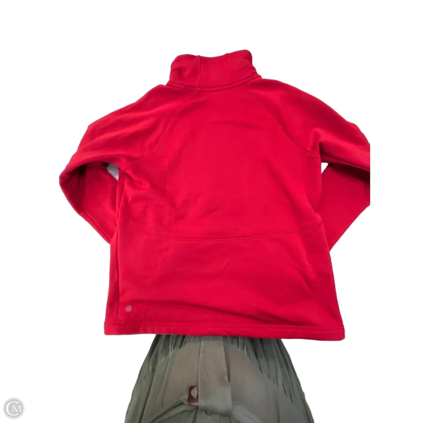 Athletic Sweatshirt Collar By Athleta In Red, Size: M