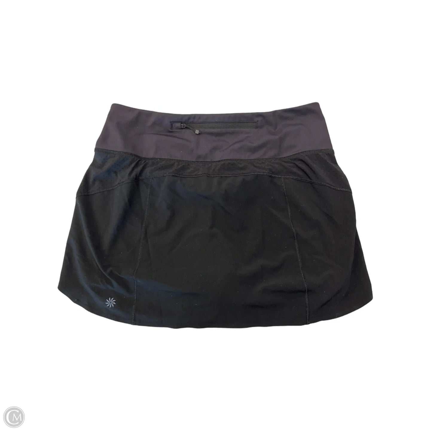 Athletic Skort By Athleta In Black, Size: S