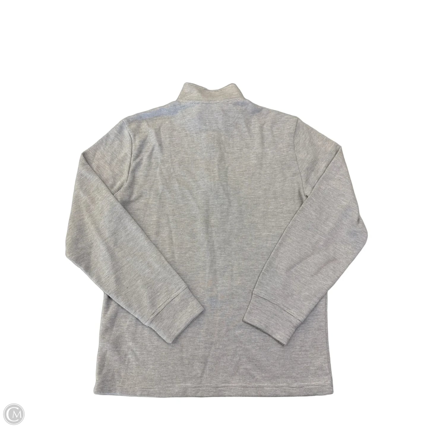 Sweatshirt Collar By Vineyard Vines In Grey, Size: S