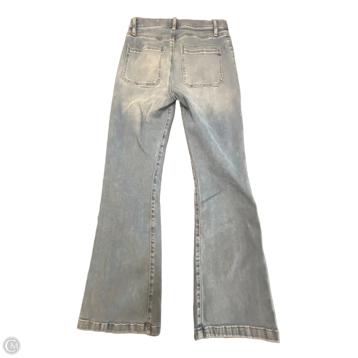 Jeans Flared By Loft In Blue, Size: 8