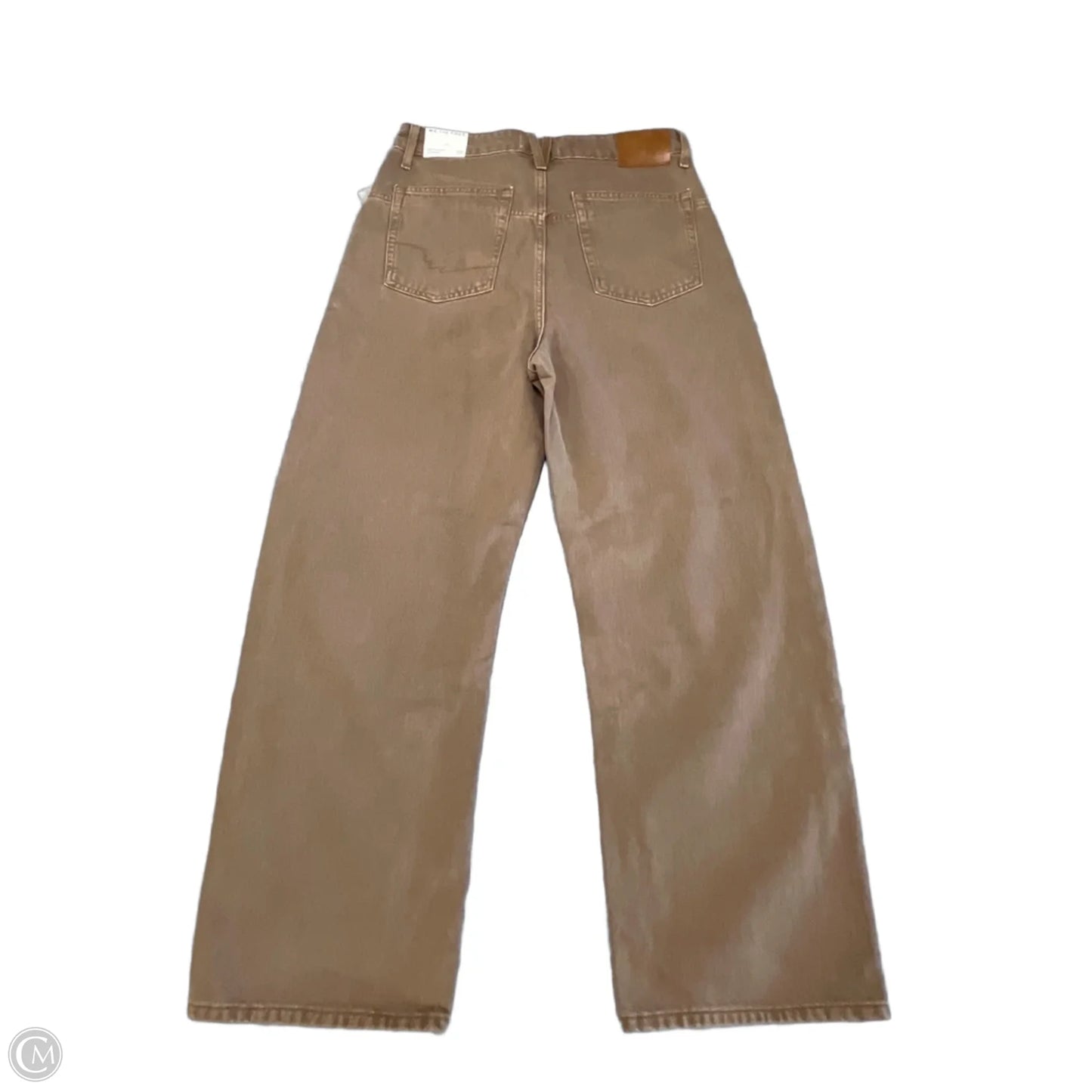 Jeans Wide Leg By We The Free In Brown, Size: 6l